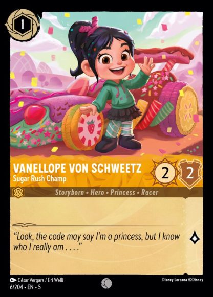 Vanellope von Schweetz - Sugar Rush Champ · Shimmering Skies 6
