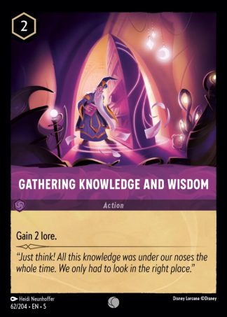 Gathering Knowledge and Wisdom  ·  Shimmering Skies 62