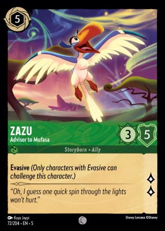 Zazu - Advisor to Mufasa  ·  Shimmering Skies 72