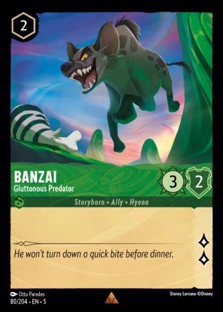 Banzai - Gluttonous Predator  ·  Shimmering Skies 80