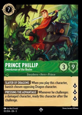 Prince Phillip - Swordsman of the Realm  ·  Shimmering Skies 83