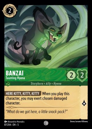 Banzai - Taunting Hyena  ·  Shimmering Skies 87