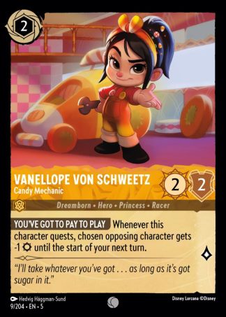 Vanellope von Schweetz - Candy Mechanic  ·  Shimmering Skies 9