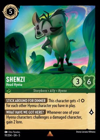 Shenzi - Head Hyena  ·  Shimmering Skies 91