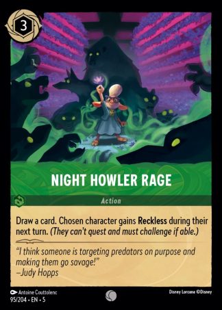 Night Howler Rage  ·  Shimmering Skies 95