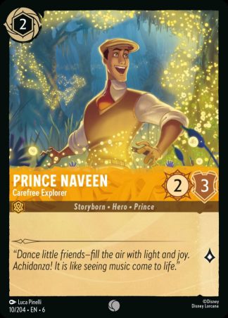 Prince Naveen - Carefree Explorer  ·  Azurite Sea 10