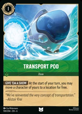Transport Pod  ·  Azurite Sea 100