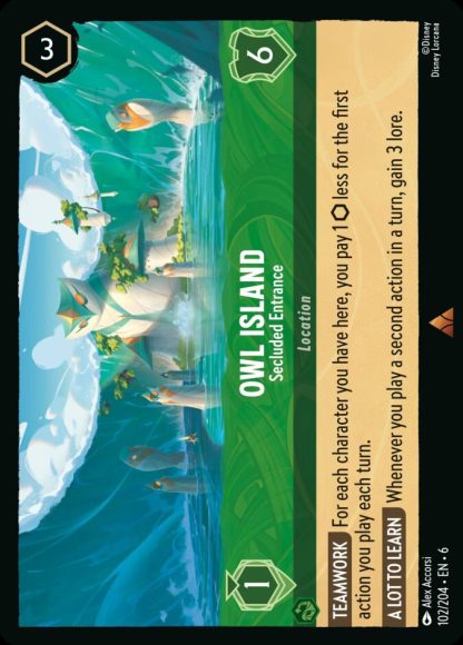 Owl Island - Secluded Entrance · Azurite Sea 102