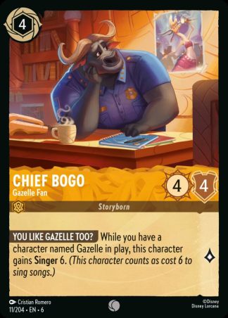 Chief Bogo - Gazelle Fan  ·  Azurite Sea 11