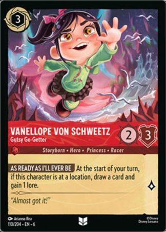 Vanellope Von Schweetz - Gutsy Go-Getter  ·  Azurite Sea 110