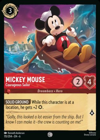 Mickey Mouse - Courageous Sailor  ·  Azurite Sea 115