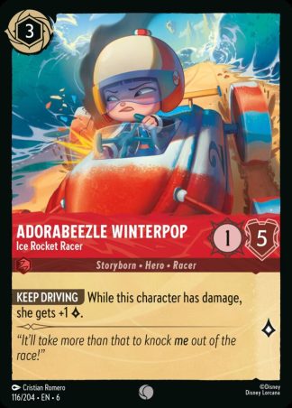 Adorabeezle Winterpop - Ice Rocket Racer  ·  Azurite Sea 116