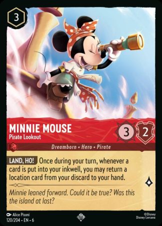 Minnie Mouse - Pirate Lookout  ·  Azurite Sea 120