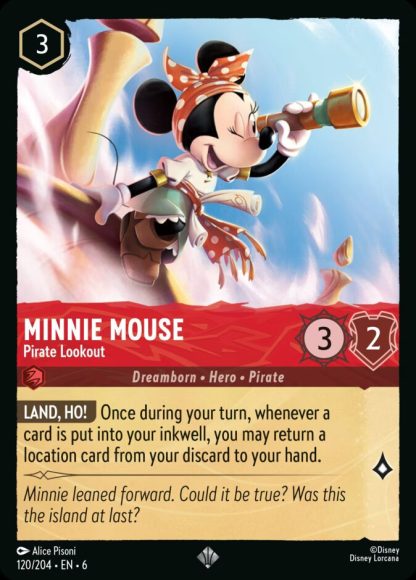 Minnie Mouse - Pirate Lookout · Azurite Sea 120