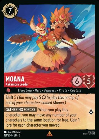 Moana - Kakamora Leader  ·  Azurite Sea 121