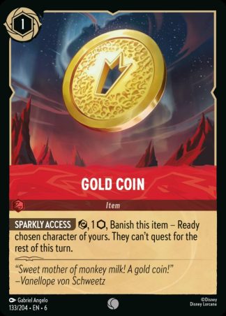 Gold Coin  ·  Azurite Sea 133