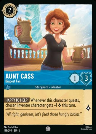 Aunt Cass - Biggest Fan  ·  Azurite Sea 138