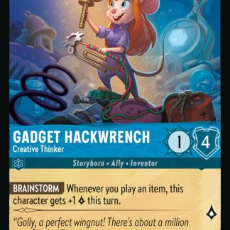 Gadget Hackwrench - Creative Thinker  ·  Azurite Sea 139