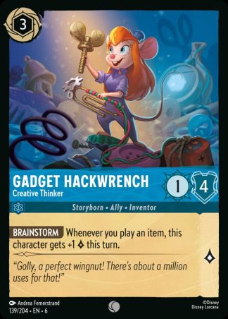 Gadget Hackwrench - Creative Thinker  ·  Azurite Sea 139
