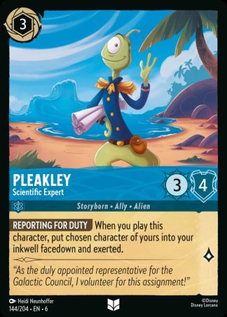 Pleakley - Scientific Expert  ·  Azurite Sea 144