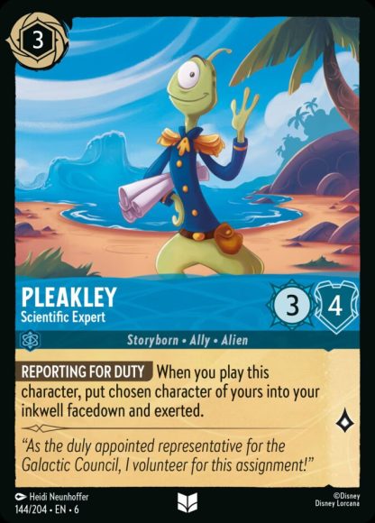 Pleakley - Scientific Expert · Azurite Sea 144