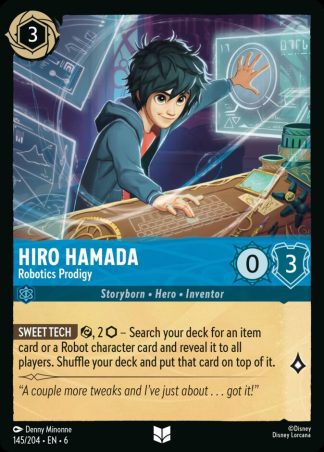 Hiro Hamada - Robotics Prodigy  ·  Azurite Sea 145