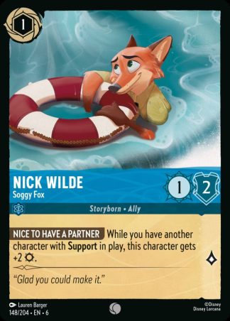 Nick Wilde - Soggy Fox  ·  Azurite Sea 148