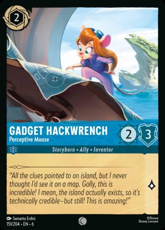 Gadget Hackwrench - Perceptive Mouse  ·  Azurite Sea 151