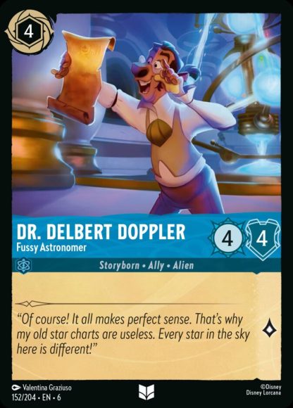 Dr. Delbert Doppler - Fussy Astronomer · Azurite Sea 152