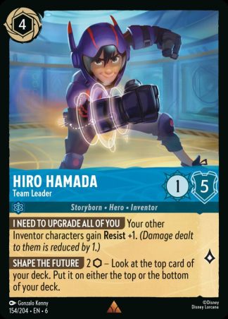 Hiro Hamada - Team Leader  ·  Azurite Sea 154