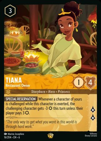 Tiana - Restaurant Owner  ·  Azurite Sea 16