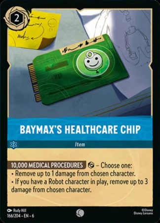 Baymax's Healthcare Chip  ·  Azurite Sea 166