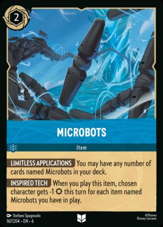 Microbots  ·  Azurite Sea 167