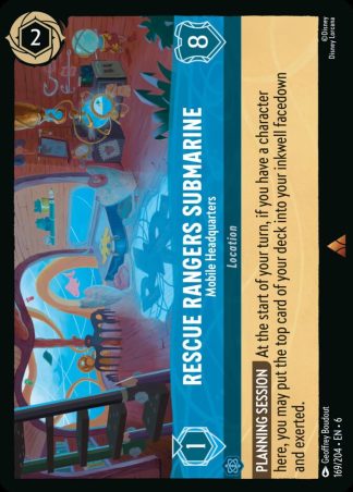 Rescue Rangers Submarine - Mobile Headquarters  ·  Azurite Sea 169