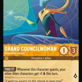 Grand Councilwoman - Federation Leader  ·  Azurite Sea 17