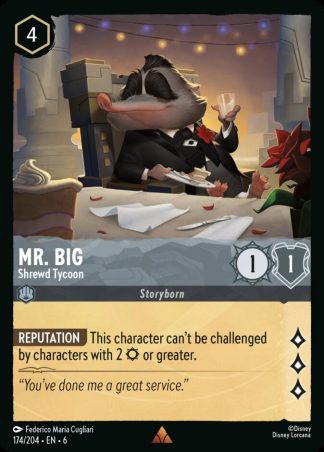 Mr. Big - Shrewd Tycoon  ·  Azurite Sea 174
