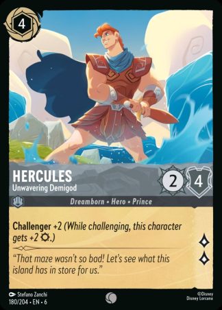 Hercules - Unwavering Demigod  ·  Azurite Sea 180