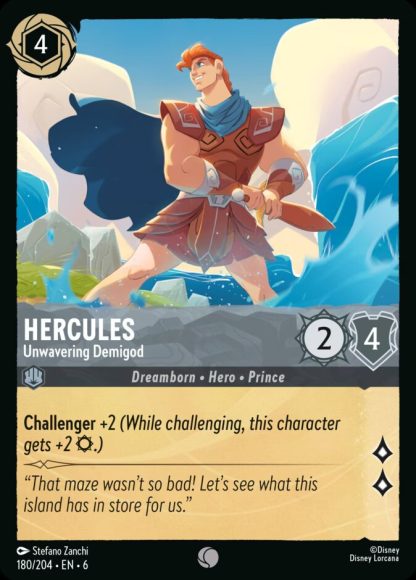 Hercules - Unwavering Demigod · Azurite Sea 180