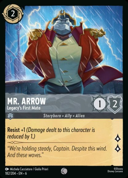 Mr. Arrow - Legacy's First Mate · Azurite Sea 182