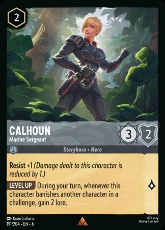 Calhoun - Marine Sergeant  ·  Azurite Sea 191