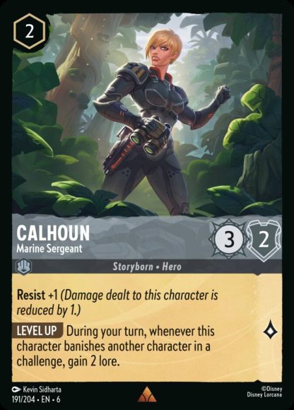 Calhoun - Marine Sergeant · Azurite Sea 191