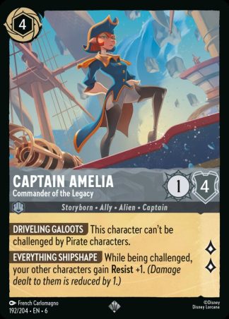 Captain Amelia - Commander of the Legacy  ·  Azurite Sea 192