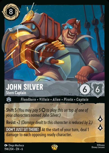 John Silver - Stern Captain · Azurite Sea 194