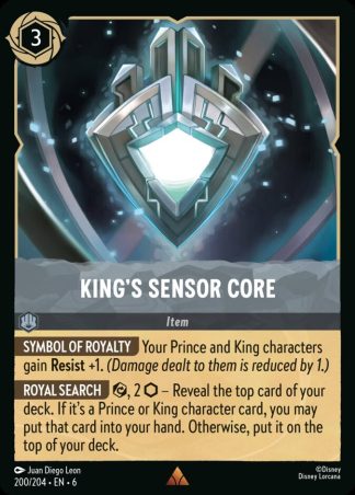 King's Sensor Core  ·  Azurite Sea 200