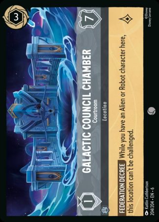 Galactic Council Chamber - Courtroom  ·  Azurite Sea 204