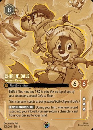 Chip 'n' Dale - Recovery Rangers  ·  Azurite Sea 205