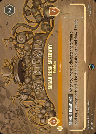 Sugar Rush Speedway - Finish Line  ·  Azurite Sea 207
