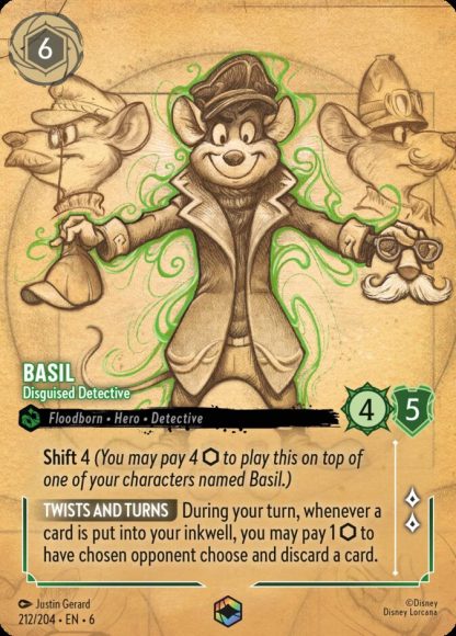 Basil - Disguised Detective · Azurite Sea 212