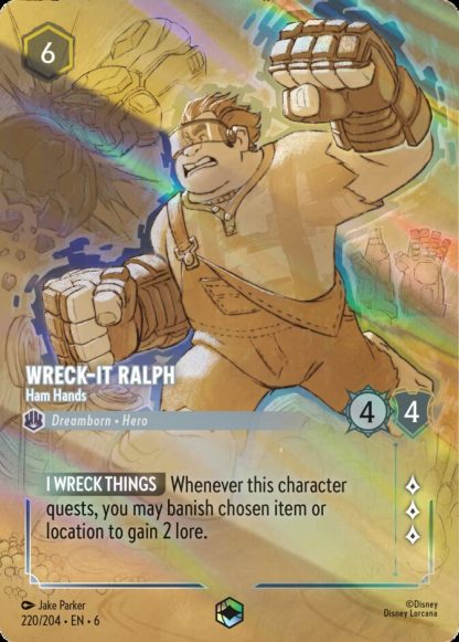 Wreck-It Ralph - Ham Hands · Azurite Sea 220