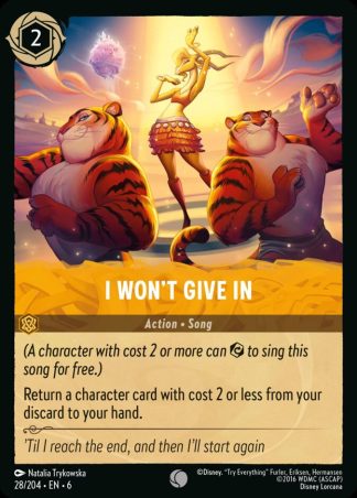 I Won't Give In  ·  Azurite Sea 28